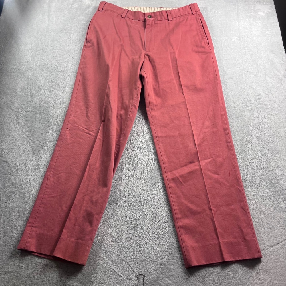 Bills Khakis M2 Standard Fit Nantucket Red Chino Pants Mens 35 Made in USA